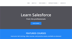 Desktop Screenshot of learnsfdc.com